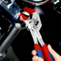 Knipex 1-Piece Plier Wrench, Plastic Handle, Chrome Vanadium Steel, 250mm Overall Length, 46mm Jaw Length, 52mm 86 05 250