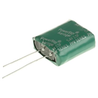 Eaton 2.5 F Electric Double Layer Supercapacitor 5.4 V dc Polar Through Hole Cylindrical PHV-5R4V255-R