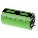 Eaton 400 F Supercapacitor ±10 % Tolerance, 2.5V dc, Through Hole Mount XB3560-2R5407-R