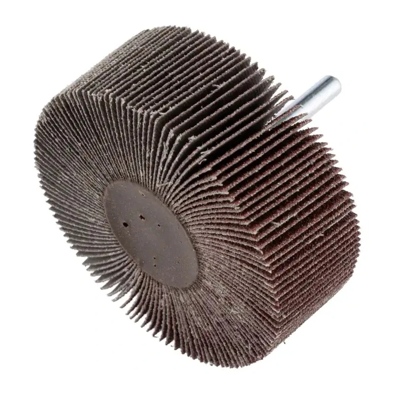 3M Aluminium Oxide Flap Wheel 80 mm Diameter 30 mm Face Width P60 Grit Max 9500 RPM FC110075858