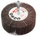 3M Aluminium Oxide Flap Wheel 80 mm Diameter 30 mm Face Width P60 Grit Max 9500 RPM FC110075858