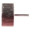 3M Aluminium Oxide Flap Wheel 60 mm Diameter, 15 mm Face Width, P60 Grit, 6 mm Shank, Maximum Speed 12700 rpm FC110075734