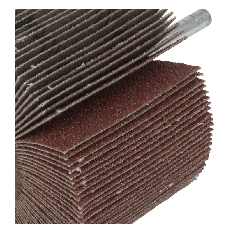 3M Flap Wheel Aluminium Oxide Abrasive 80 mm Diameter, 50 mm Face Width, P60 Grit, 6 mm Shank FC110075916