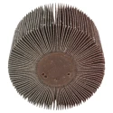3M Flap Wheel Aluminium Oxide Abrasive 80 mm Diameter, 50 mm Face Width, P60 Grit, 6 mm Shank FC110075916