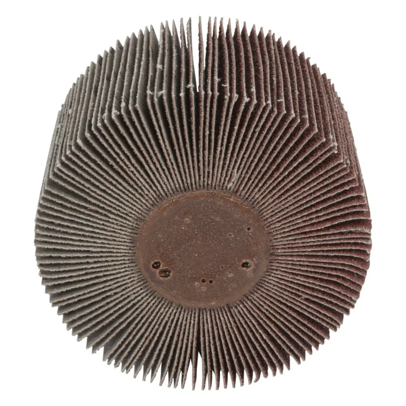 3M Flap Wheel Aluminium Oxide Abrasive 80 mm Diameter, 50 mm Face Width, P60 Grit, 6 mm Shank FC110075916