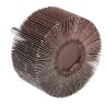 3M 339 Aluminium Oxide Abrasive Wheel Flap Wheel, 60 mm Diameter, 30 mm Face Width, P150 Grit, Maximum Safe FC110075809