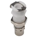 Colder Products Hose Connector 6 mm ID Acetal Body Male Connection Natural White 8.3 bar PLC120-M8