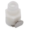 Colder Products Hose Connector 1/4 in BSPT Male Acetal Body 8.3 bar PLC100-04BSPT