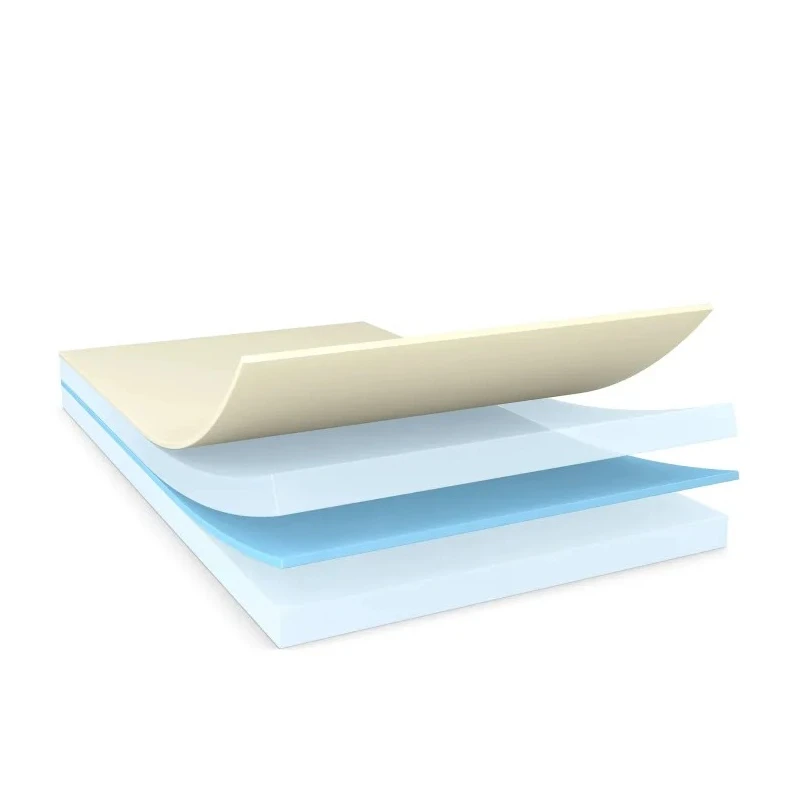 Tesa Transparent Double Sided Plastic Tape Polyethylene Terephthalate Backing 50mm x 50m 13.4N/cm Adhesion 04967-00013-06