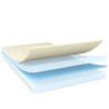 Tesa Transparent Double Sided Plastic Tape Polyethylene Terephthalate Backing 50mm x 50m 13.4N/cm Adhesion 04967-00013-06