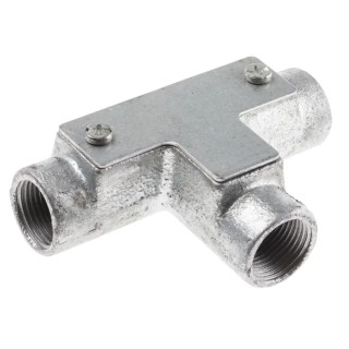 RS PRO Galvanised Steel Conduit Fitting 20 mm Nominal Size 763-9223