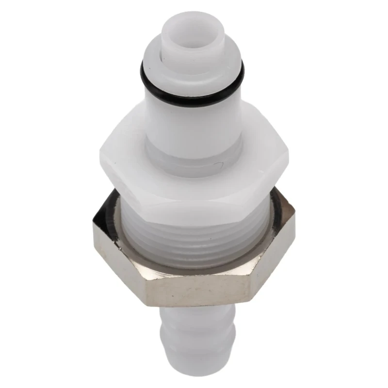 Colder Products Hose Connector with 7.94 mm ID, Natural White Acetal Body, Maximum 8.3 bar Pressure PLCD420-05