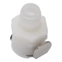 Colder Products Hose Connector 3.18 mm ID Acetal Body, BSPT Male Thread, 8.3 bar Maximum Pressure PMC10-02BSPT