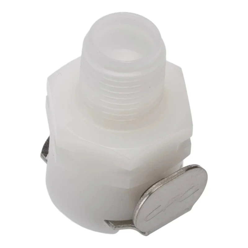 Colder Products Hose Connector 3.18 mm ID Acetal Body, BSPT Male Thread, 8.3 bar Maximum Pressure PMC10-02BSPT