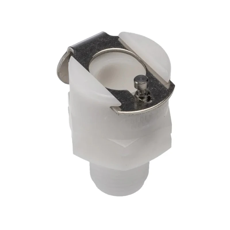 Colder Products Hose Connector 3.18 mm ID Acetal Body, BSPT Male Thread, 8.3 bar Maximum Pressure PMC10-02BSPT