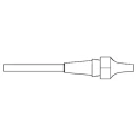 Weller Desoldering Nozzle 2.9 mm Orifice Size Compatible with DSX120 WXDP120 WXDV120 T0051325799