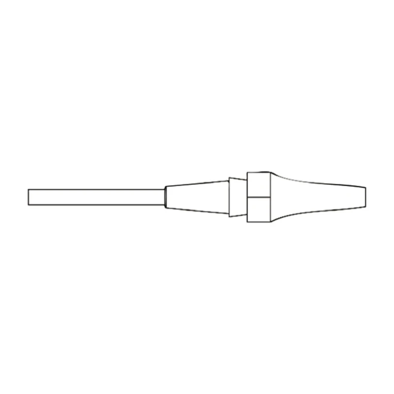 Weller Desoldering Nozzle 2.7 mm Aperture 16.5 mm Length for DSX120 WXDP120 WXDV120 T0051325699