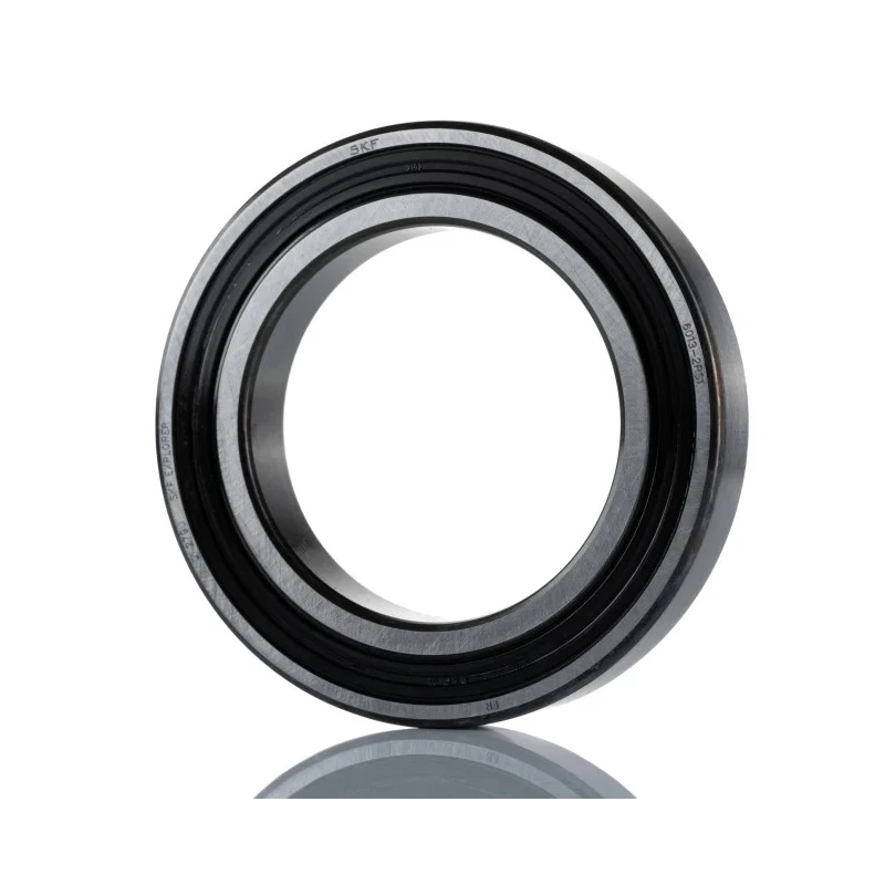 SKF Single Row Deep Groove Ball Bearing 65 mm ID 100 mm OD 18 mm Width Sealed Sheet Metal Cage 6013-2RS1