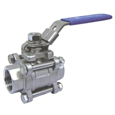 RS PRO Stainless Steel Threaded Manual Ball Valve BSPP 69 bar, 1-1/4 in, Stainless Steel Handle 764-4240