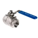 RS PRO ASTM A351-CF8M Stainless Steel Threaded 2-Way Ball Valve BSPP 1-1/2 in, 69 bar A351-CF8M