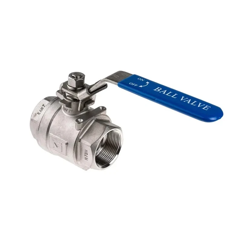 RS PRO ASTM A351-CF8M Stainless Steel Threaded 2-Way Ball Valve BSPP 1-1/2 in, 69 bar A351-CF8M