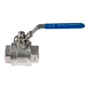 RS PRO ASTM A351-CF8M Stainless Steel Threaded 2-Way Ball Valve BSPP 1-1/2 in, 69 bar A351-CF8M