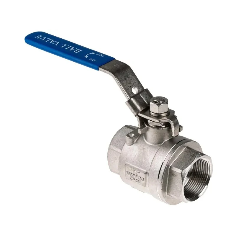 RS PRO ASTM A351-CF8M Stainless Steel Threaded 2-Way Ball Valve BSPP 1-1/2 in, 69 bar A351-CF8M