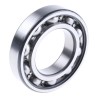 SKF Single Row Deep Groove Ball Bearing, 55 mm Inside Diameter, 100 mm Outside Diameter, 21 mm Race Width, Open End 6211