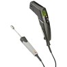 Testo Infrared Thermometer 830-, -30°C to 400°C Measurement Range, ±1.5°C Accuracy, Adjustable Emissivity, 9V Battery T2-Set