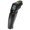 Testo Infrared Thermometer 830-, -30°C to 400°C Measurement Range, ±1.5°C Accuracy, Adjustable Emissivity, 9V Battery T2-Set