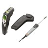 Testo Infrared Thermometer Bundle 830-T4-Set with -30°C to 400°C Range, ±1°C Accuracy, Centigrade, 15h Battery Life 0563 8314