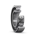 SKF Single Row Deep Groove Ball Bearing 90 mm ID, 160 mm OD, 30 mm Race Width, Sheet Metal Cage, Steel Balls 6218