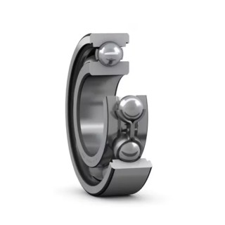 SKF Single Row Deep Groove Ball Bearing 90 mm ID, 160 mm OD, 30 mm Race Width, Sheet Metal Cage, Steel Balls 6218
