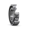 SKF Single Row Deep Groove Ball Bearing 90 mm ID, 160 mm OD, 30 mm Race Width, Sheet Metal Cage, Steel Balls 6218