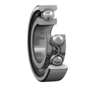 SKF Single Row Deep Groove Ball Bearing 80 mm Inside Diameter, 170 mm Outside Diameter, 39 mm Race Width, Sheet Metal 6316