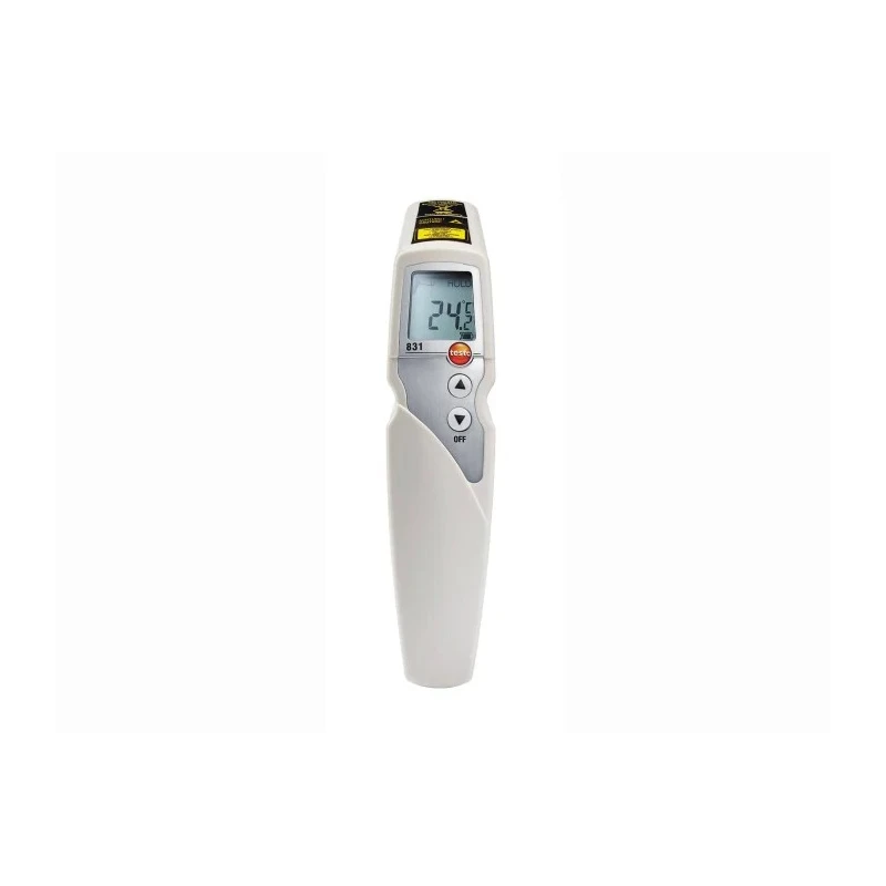 Testo Infrared Thermometer, -30 °C to +210 °C Measuring Range, ±1.5°C Accuracy, Adjustable Emissivity, 0560 8316
