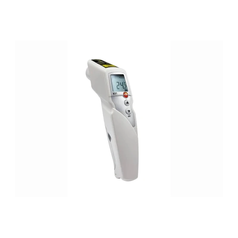 Testo Infrared Thermometer, -30 °C to +210 °C Measuring Range, ±1.5°C Accuracy, Adjustable Emissivity, 0560 8316