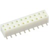 Hirose A3 Series Straight Surface PCB Socket 20-Contact 2 Row 2 mm Pitch Solder A3A-20DA-2SV(71)