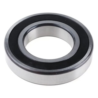 SKF Deep-Groove 1 Row Ball Bearing 55 mm ID, 100 mm OD, 21 mm Width, Sheet Metal Cage, Sealed 6211-2RS1