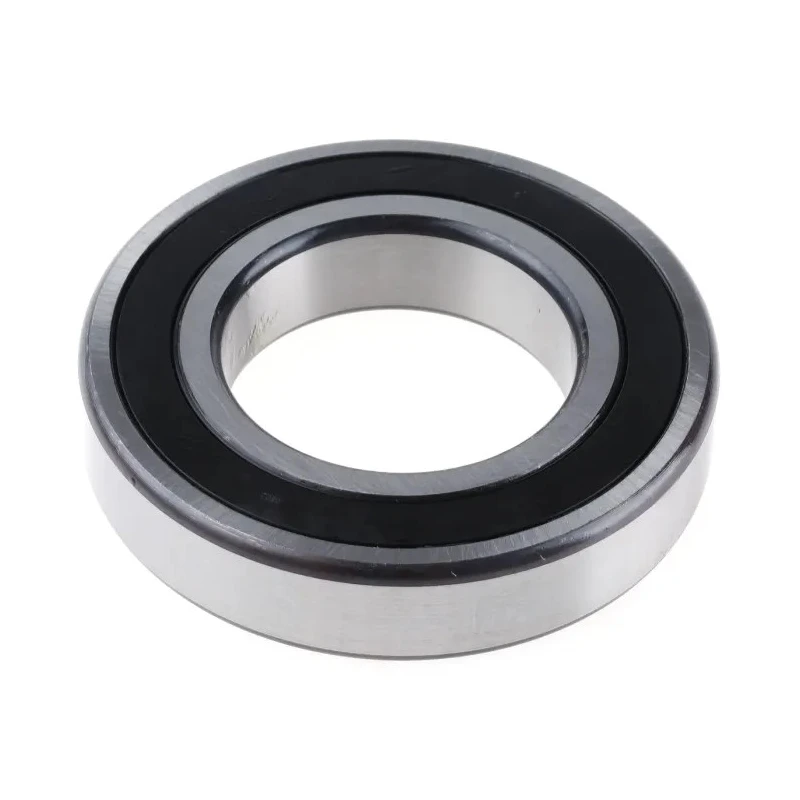 SKF Deep-Groove 1 Row Ball Bearing 55 mm ID, 100 mm OD, 21 mm Width, Sheet Metal Cage, Sealed 6211-2RS1