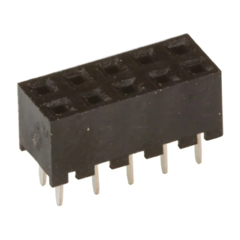 Hirose A3C Series Straight Through Hole PCB Socket 10-Contact 2 Row 2 mm Pitch Solder A3C-10DA-2DSA(71)