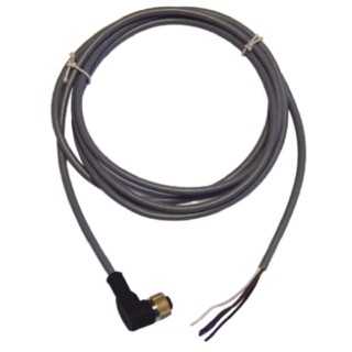 Jumo Female 4 Way M12 to Free End Sensor Actuator Cable 30V 2m 409700/0001