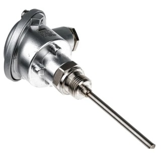Jumo PT100 Temperature Sensor 6 mm Diameter, 100 mm Probe Length, Maximum 260 °C PT100 
