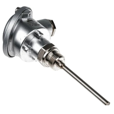 Jumo PT100 Temperature Sensor 6 mm Diameter, 100 mm Probe Length, Maximum 260 °C PT100 
