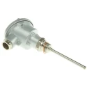 Jumo Temperature Sensor PT100 with 6 mm Diameter and 100 mm Probe Length, Measuring Range -50°C to 260°C PT100