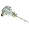 Jumo Temperature Sensor PT100 with 6 mm Diameter and 100 mm Probe Length, Measuring Range -50°C to 260°C PT100