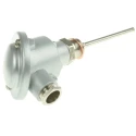 Jumo Temperature Sensor PT100 with 6 mm Diameter and 100 mm Probe Length, Measuring Range -50°C to 260°C PT100