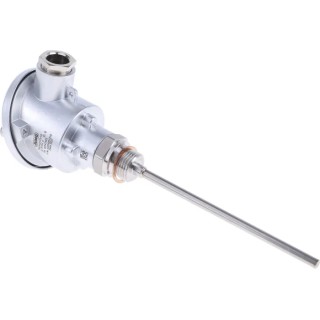 Jumo PT100 Temperature Sensor 6 mm Diameter, 150 mm Length, -50°C to 260°C, 0.4 ms Response Time PT100