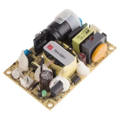 MEAN WELL EPS-25-24 Switching Power Supply 24V DC, 25W, Universal 85-264V AC Input EPS-25-24