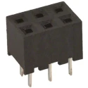 Hirose A3C Series Straight Through Hole 6-Contact 2 Row 2 mm Pitch PCB Socket A3C-6DA-2DSA(71)